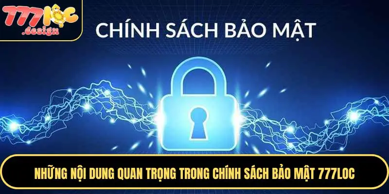 Chính sách bảo mật 777LOC sử dụng cookies để thu thập dữ liệu